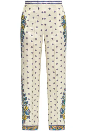 Etro Damen, Hosen, Weiß, 2XLGröße: