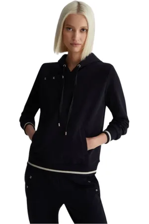 Liu Jo Damen, Sweatshirts & Hoodies, Schwarzk, 2XSGröße: