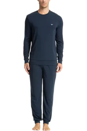 Emporio Armani Herren, Nachtwäsche & Lounge, Blau, SGröße: