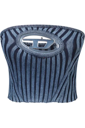 Diesel Damen, Oberteile, Blau, MGröße: