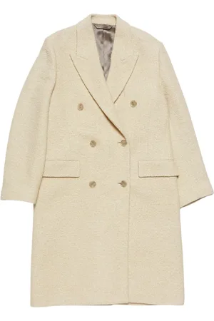 Acne Studios Damen, Mäntel, Weiß, SGröße: