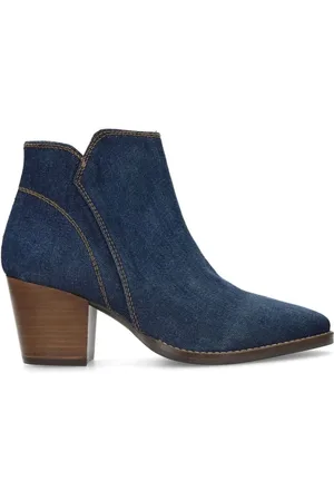 Manfield Damen, Schuhe, Blau, 40 EUGröße: