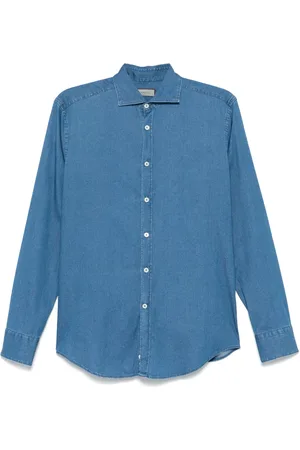 CANALI Herren, Shirts, Blau, XLGröße: