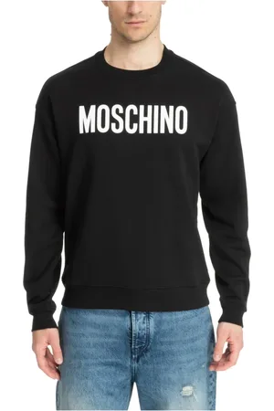 Moschino Herren, Sweatshirts & Hoodies, Schwarzk, SGröße: