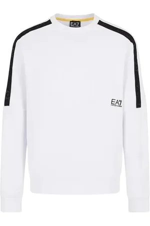 EA7 Herren, Sweatshirts & Hoodies, Weiß, XLGröße: