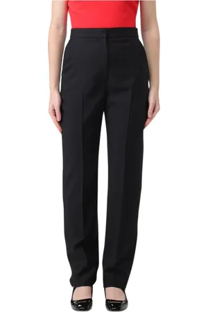 Alexander McQueen Damen, Hosen, Schwarzk, 2XSGröße:
