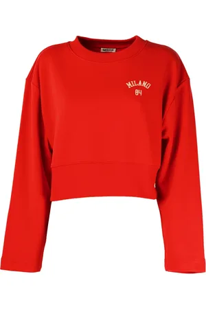 GAS Damen, Sweatshirts & Hoodies, Rot, MGröße: