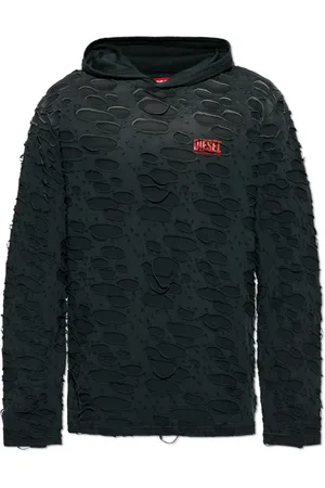 Diesel Herren, Sweatshirts & Hoodies, Grau, 2XLGröße: