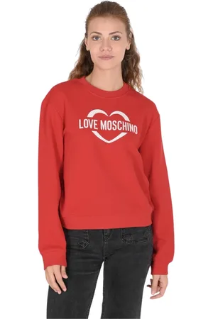 Moschino Damen, Sweatshirts & Hoodies, Rot, SGröße: