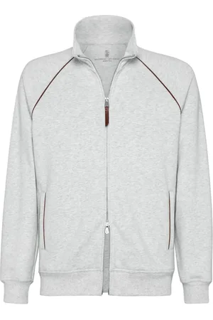 Brunello Cucinelli Herren, Sweatshirts & Hoodies, Grau, XLGröße: