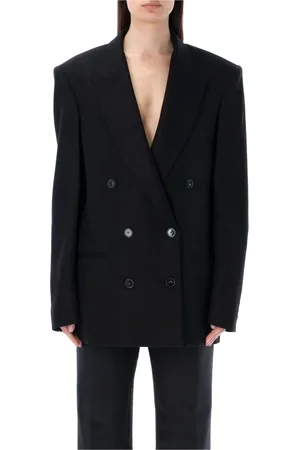 Stella McCartney Damen, Jacken, Schwarzk, 2XSGröße: