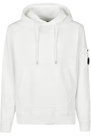 C.P. Company Herren, Sweatshirts & Hoodies, Weiß, 2XLGröße: