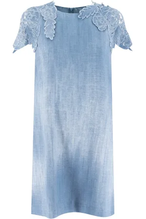 ERMANNO SCERVINO Damen, Kleider, Blau, SGröße: