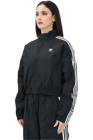 adidas Damen, Jacken, Schwarzk, SGröße: