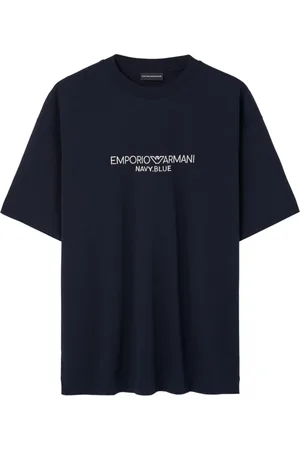 Emporio Armani Herren, Oberteile, Blau, LGröße: