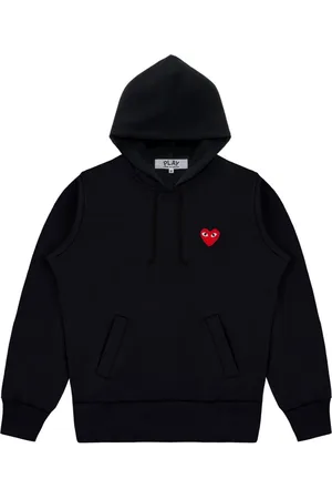 Comme des Garçons Herren, Sweatshirts & Hoodies, Schwarzk, LGröße: