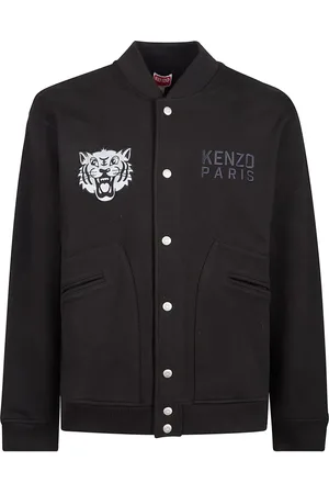 Kenzo Herren, Jacken, Schwarzk, SGröße: