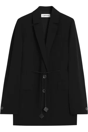 Lanvin Damen, Jacken, Schwarzk, SGröße: