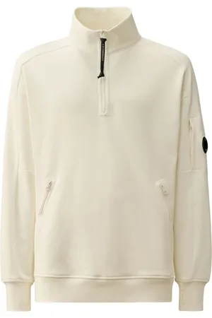 C.P. Company Herren, Sweatshirts & Hoodies, Weiß, 2XLGröße: