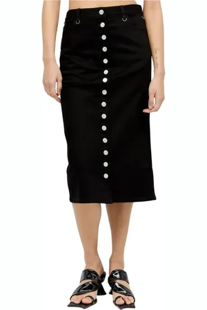 Courrèges Damen, Röcke, Schwarzk, XSGröße: