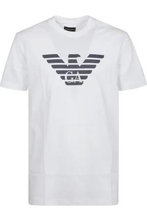 Emporio Armani Herren, Oberteile, Weiß, LGröße: