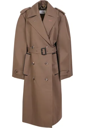 Maison Margiela Damen, Mäntel, Braun, 2XSGröße: