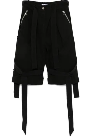 The Attico Damen, Shorts, Schwarzk, 2XSGröße:
