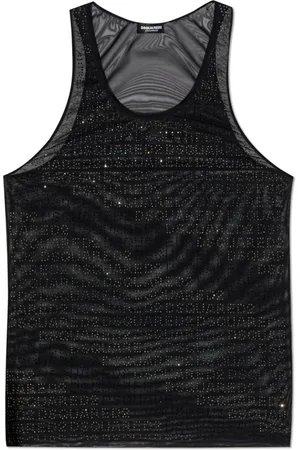 Dsquared2 Herren, Oberteile, Schwarzk, XSGröße: