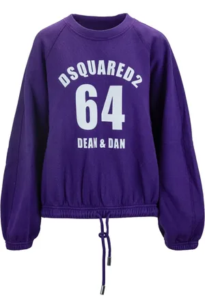 Dsquared2 Damen, Sweatshirts & Hoodies, Lila, XSGröße: