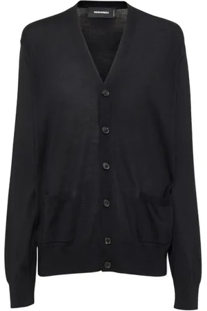 Dsquared2 Damen, Strickwaren, Schwarzk, LGröße: