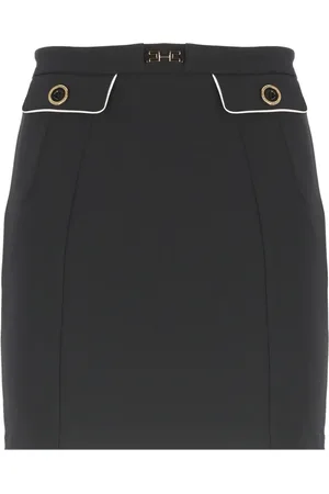 Elisabetta Franchi Damen, Röcke, Schwarzk, MGröße: