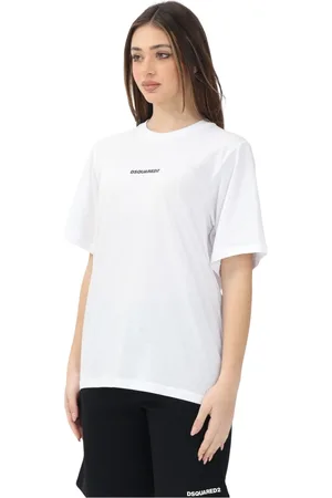 Dsquared2 Damen, Oberteile, Weiß, LGröße: