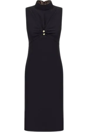 Roberto Cavalli Damen, Kleider, Schwarzk, MGröße: