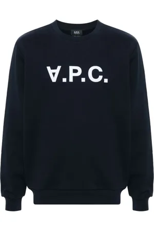 A.P.C. Herren, Sweatshirts & Hoodies, Blau, XLGröße: