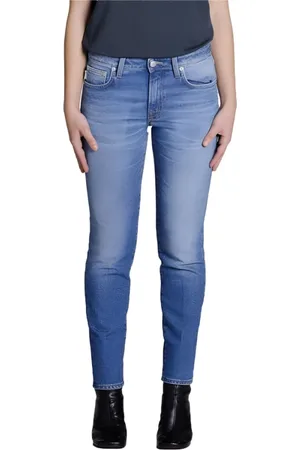 (+) people Damen, Jeans, Blau, W25Größe: