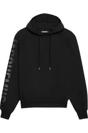 Jacquemus Herren, Sweatshirts & Hoodies, Schwarzk, LGröße: