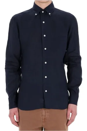 BARBA Herren, Shirts, Blau, MGröße: