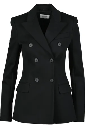 Sportmax Damen, Jacken, Schwarzk, SGröße: