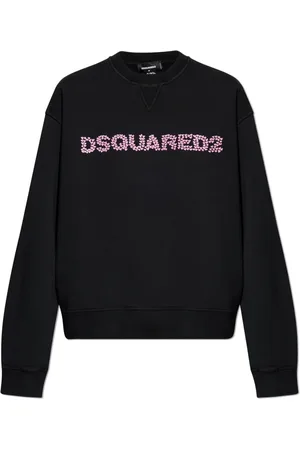 Dsquared2 Damen, Sweatshirts & Hoodies, Schwarzk, 2XSGröße: