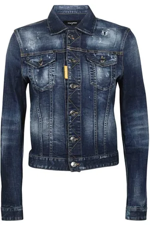 Dsquared2 Damen, Jacken, Blau, 4XSGröße: