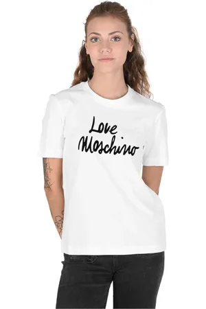 Moschino Damen, Oberteile, Weiß, LGröße: