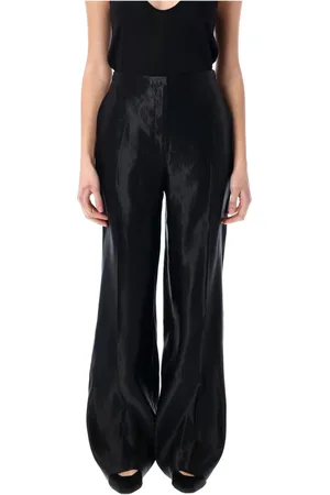 Loulou Studio Damen, Hosen, Schwarzk, XSGröße: