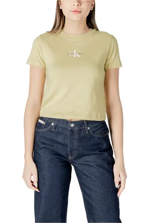 Calvin Klein Damen, Oberteile, Gelb, XSGröße: