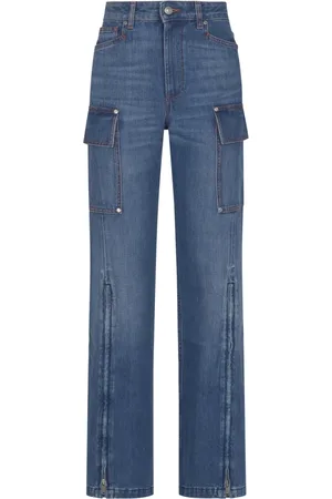 Stella McCartney Damen, Jeans, Blau, W28Größe: