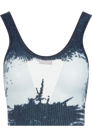 Diesel Damen, Oberteile, Blau, MGröße: