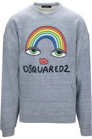 Dsquared2 Herren, Sweatshirts & Hoodies, Grau, MGröße: