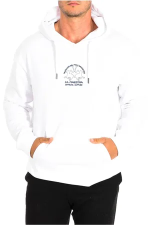 La Martina Herren, Sweatshirts & Hoodies, Weiß, LGröße:
