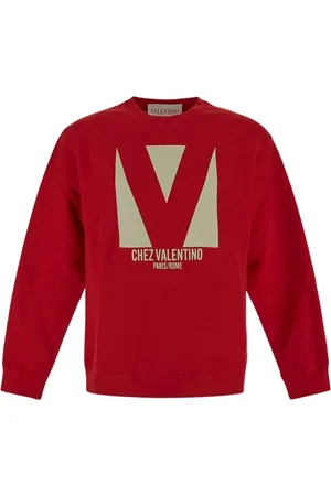 VALENTINO Herren, Sweatshirts & Hoodies, Rot, XLGröße: