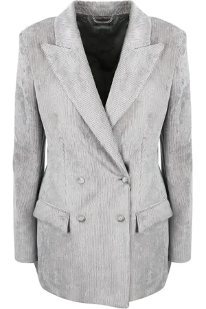 Alberta Ferretti Damen, Jacken, Grau, XSGröße:
