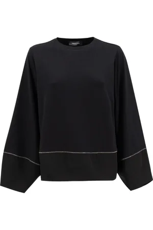Fabiana Filippi Damen, Sweatshirts & Hoodies, Schwarzk, SGröße: